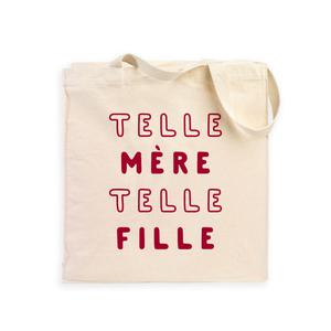 Totebag Telle Mère Telle Fille 2 Mpt - Naturel - Taille TU