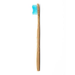 Brosse à dents en Bambou Enfant Très Souple Bleue The Humble - Co