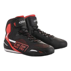 Chaussure moto Alpinestars Austin Knitted riding Marc Marquez 93 noir/