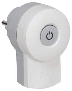 Legrand Fiches Plastique Avec Interrupteur 2p+t Legrand - Mâle - Blanc