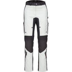Spidi Crossmaster Pantalon textile de moto pour dames, noir-blanc, taille S pour Femmes