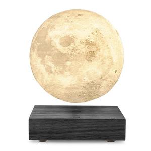 MOON-Lampe lune en lévitation LED H18cm Noir