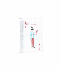 UNFORTUNATE PORTRAIT - Jeu de cartes illustration - Blanc