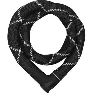 ABUS Steel-O-Chain Iven 8210 Serrure de chaîne, noir, taille 110 cm