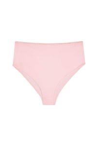 Culotte Taille Haute Coton BIO - Rose Blush