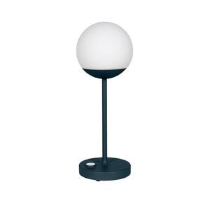 MOOON! MAX-Lampe nomade LED d'extérieur rechargeable H41cm Bleu