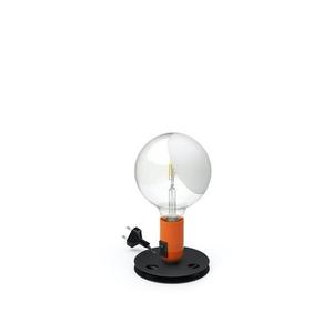 LAMPADINA-Lampe à poser LED Métal H24cm Orange
