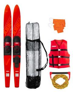 Pack bi-ski nautique allegre rouge 2021