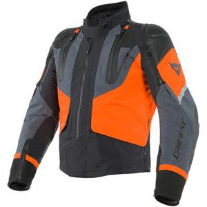 Dainese Sport Master Gore-Tex Veste textile de moto, noir-gris-orange, taille 46