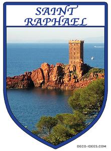 Sticker, Blason de SAINT RAPHAEL