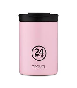 24Bottles - Mug de voyage isotherme 350 ml - Rose