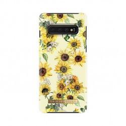 iDeal Of Sweden - Coque Rigide Fashion Sunflower Lemonade - Couleur : Jaune - Modèle : Galaxy S10