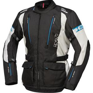 IXS Lorin-ST Veste textile de moto, noir-gris-bleu, taille 5XL