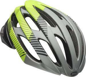 Casque Bell Stratus Gris/Jaune - 55-59 cm