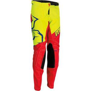 Moose Racing Qualifier S20 Pantalon Motocross Jeunesse, rouge-jaune, taille XL