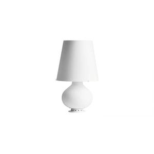 FONTANA-Lampe à poser H34cm Blanc