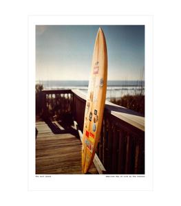 Image Republic - Affiche The Vision Awol 020 - The surf board 30 x 40 cm - Blanc