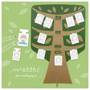 Kit Ateliers Créatifs 'Mon arbre généalogique' Pirouette Cacahouète -