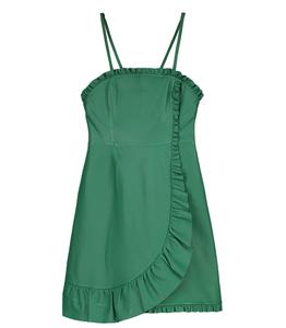 Alexa Chung - Femme - S - Robe cuir - Vert