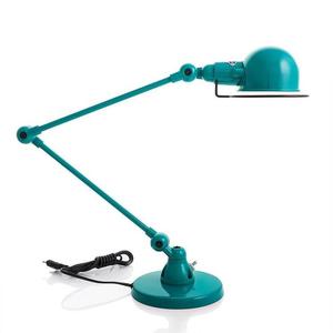 SIGNAL-Lampe de bureau Acier H45cm Bleu