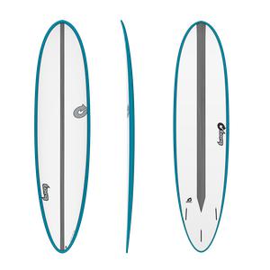 Planche Surf Funboard TET CS Epoxy White Teal 7'6