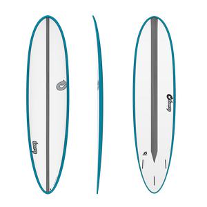Planche Surf Funboard TET CS Epoxy White Teal 7'6