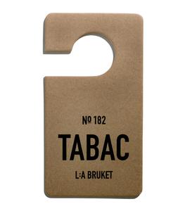 L:a Bruket - Étiquette parfumée n°182 Tabac - Blanc