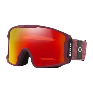 Masque de Ski Line Miner - Heathered Grenache Grey - Prizm Torch