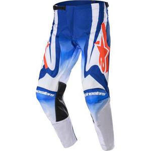 Alpinestars Racer Semi Pantalon de motocross, bleu-orange, taille 40