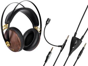 MEZE 99 Classics Noyer/Or + Boom Mic Kit - Casque Hi-Fi