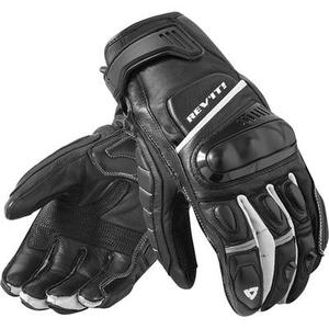 Revit Chicane Gants de moto, noir-blanc, taille 3XL