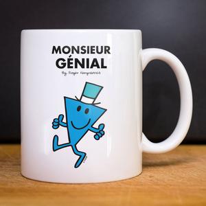 Mug Monsieur Génial - Blanc - Taille TU