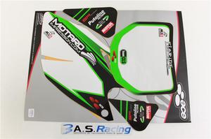 Fonds de plaques ACE Team CLS 450 KXF 2006-2008 Blanc