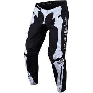 Troy Lee Designs GP Skully Pantalon de motocross jeunesse, noir-blanc, taille 28