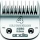 Lame N°4 ANDIS de 9.5mm, dents espacées, tête de coupe TC64090 pour tondeuse PRO AGC/AGR/BGC/MBG/SMC