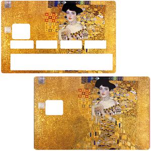 Sticker pour carte bancaire, Tribute to Adele Bloch-Bauer de Gustav Klimt