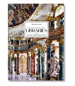 Taschen - Livre Massimo Listri. The World’s Most Beautiful Libraries. 40th Ed. - Rose
