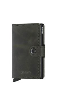 Mini wallet Vintage Olive-Black