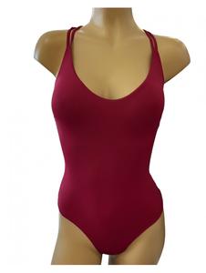 CALARENA - Maillot une pièce cerise PRENATA