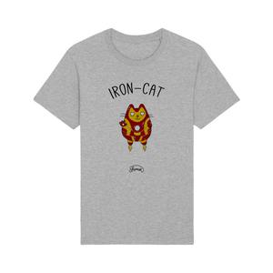 T-shirt Homme - Iron-cat - Gris Chiné - Taille S