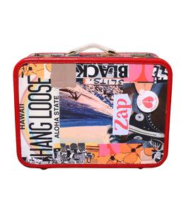 Find Your California - Valise moyenne customisée 46 x 33 x 17 cm - Rouge