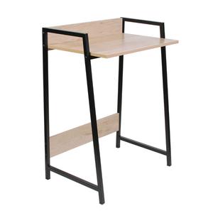 GREGG - Bureau Simple Piétement Métallique Noir