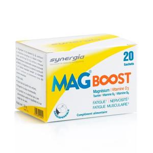 Magboost – 20 Sachets - Contre La Fatigue Physique Ou Musculaire