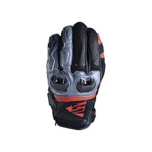 Gants cuir Five SF2 21 gris/rouge fluo- 3XL