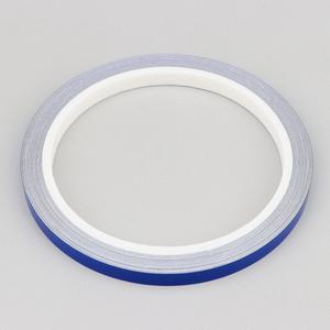 Sticker liseret de jantes Progrip bleu réfléchissant avec applicateur 7 mm