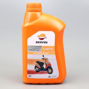 Huile moteur 2T Repsol Moto Scooter semi-synthèse 1L
