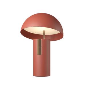 ALTO-Lampe à poser LED Enceinte Métal H35cm Rouge