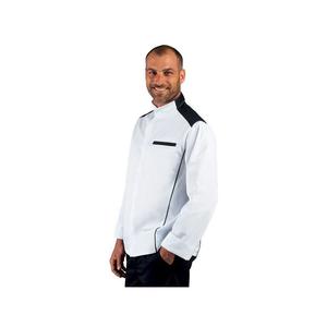 Veste de cuisine professionnelle de travail à manches longues homme - promo hôtel restaurant restauration cuisine