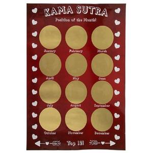 Poster Kamasutra à gratter