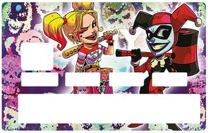 Sticker pour carte bancaire, Tribute to HARLEY QUINN l'originale